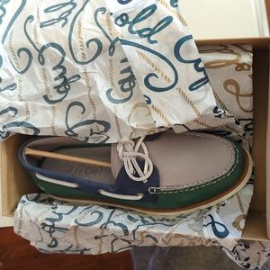 Sperry Gold Cup A/O Boat Shoes Size 10 New